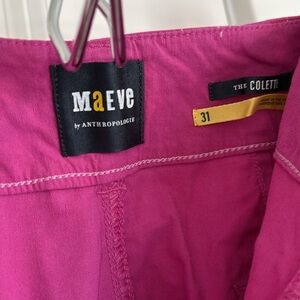 ANTHROPOLOGIE- cropped Colette Pants- 31